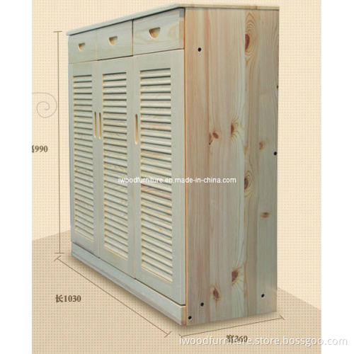 Wooden Cabinet for Shoes